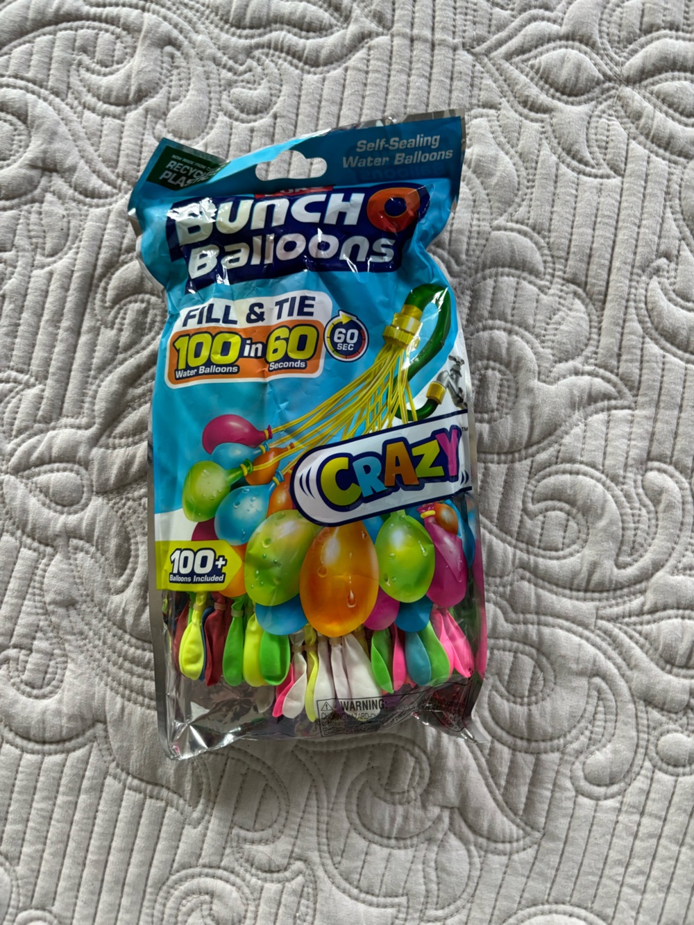 Bunch O Balloons Crazy Fill & Tie Water Balloons - Multicolor